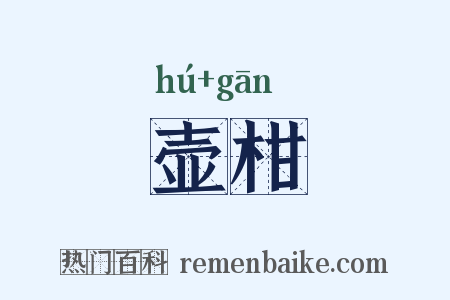 壶柑是什么意思的图片